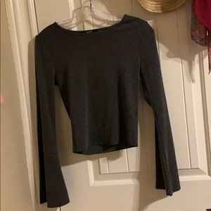 forever 21 bell sleeve top